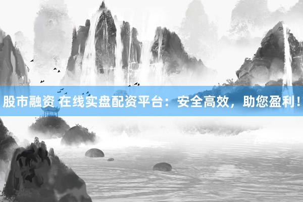 股市融资 在线实盘配资平台：安全高效，助您盈利！